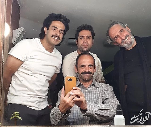 پوریا شکیبایی و فرهاد آئیش